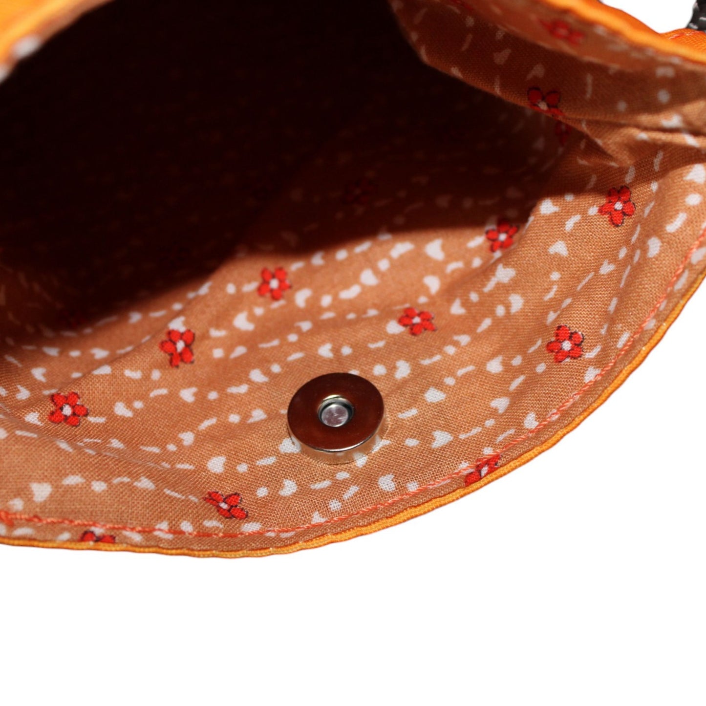 Pochette pour téléphone - ORANGE - Polyester recyclé