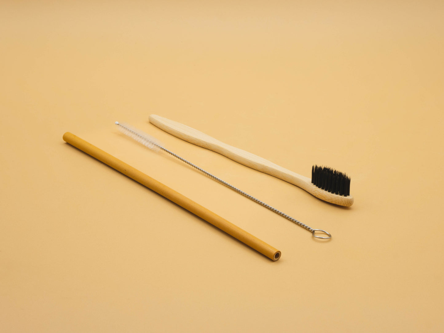 Set di Posate in Bambù riutilizzabili - 7 pezzi