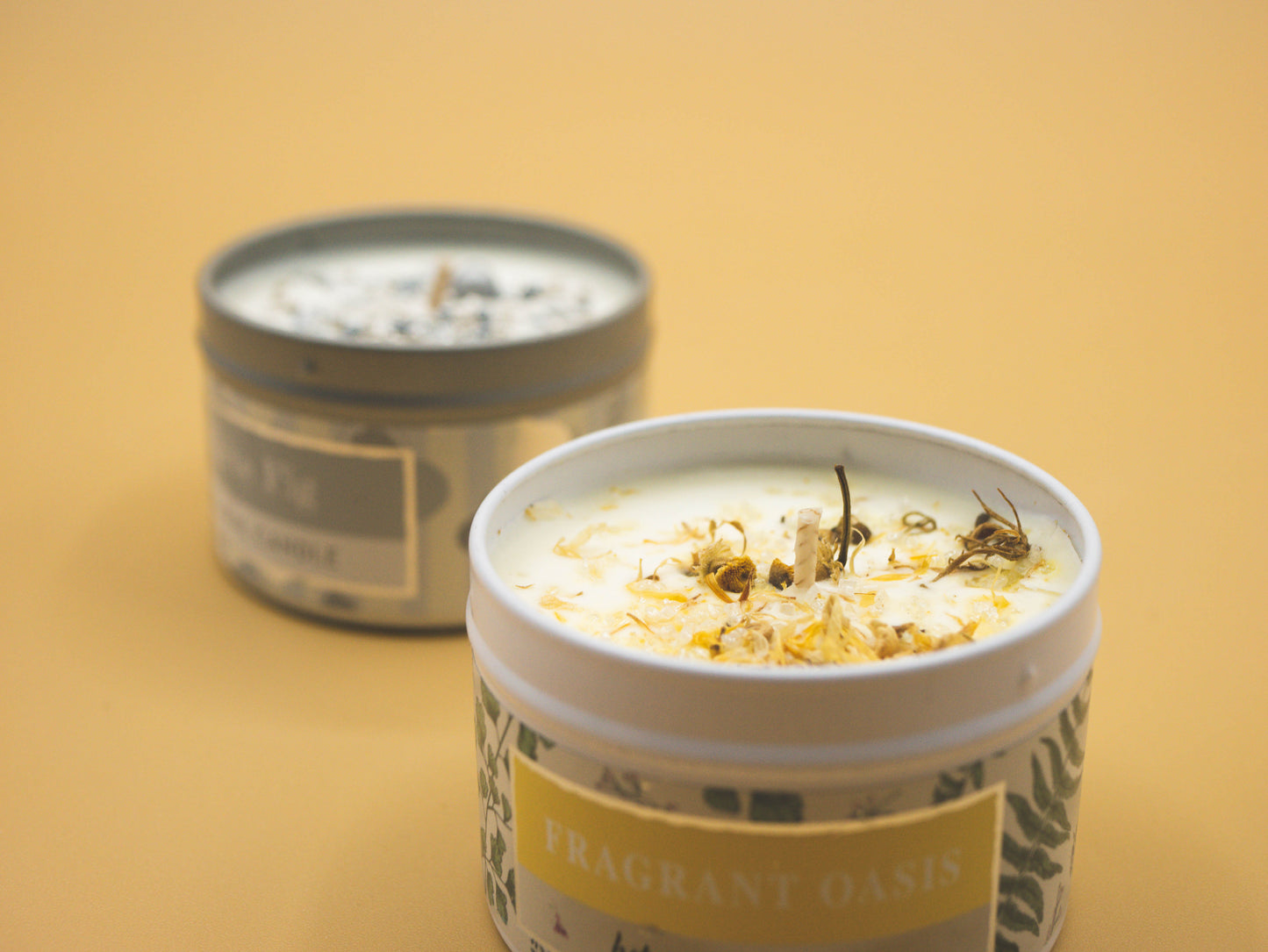 Bougie artisanale avec Sprinkles - Coconut & Honey