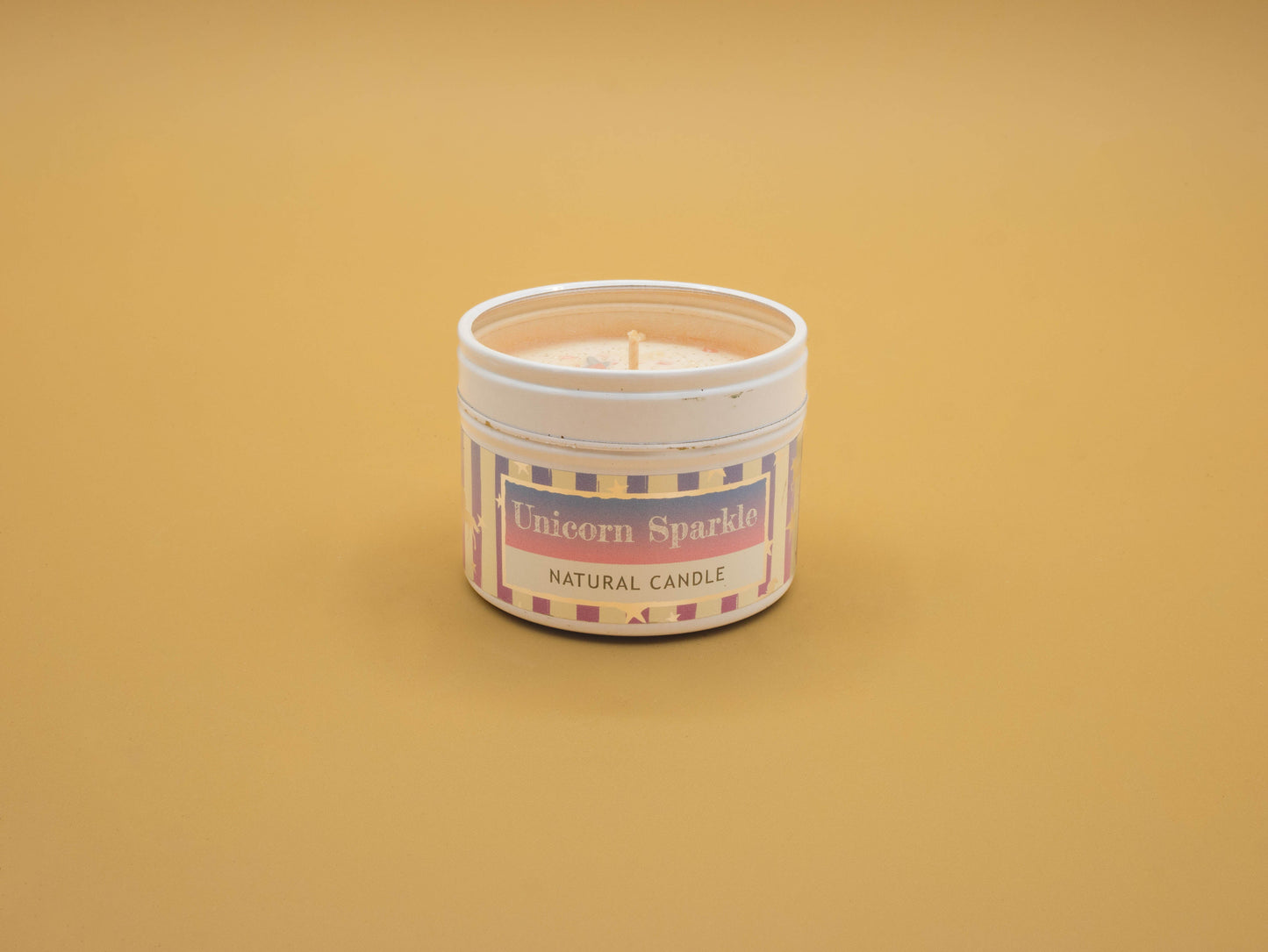 Bougie artisanale avec Sprinkles - Coconut & Honey