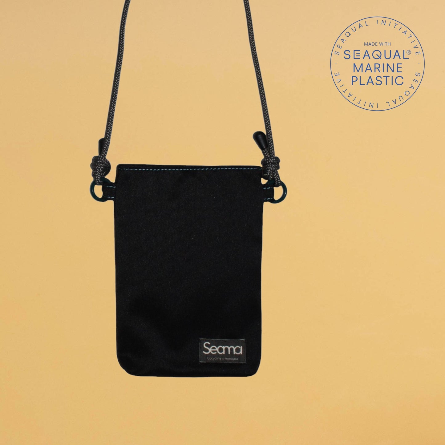 Pochette pour téléphone - NOIR - Polyester recyclé