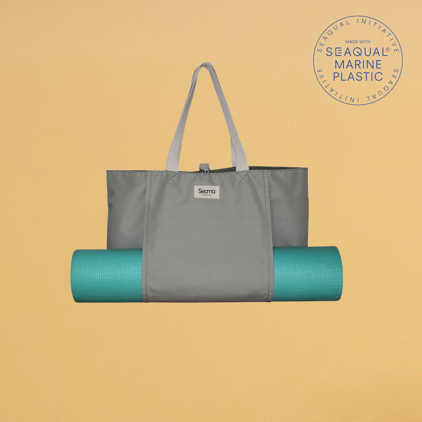 Yoga Bag - TAUPE - sustainable- recycled PET