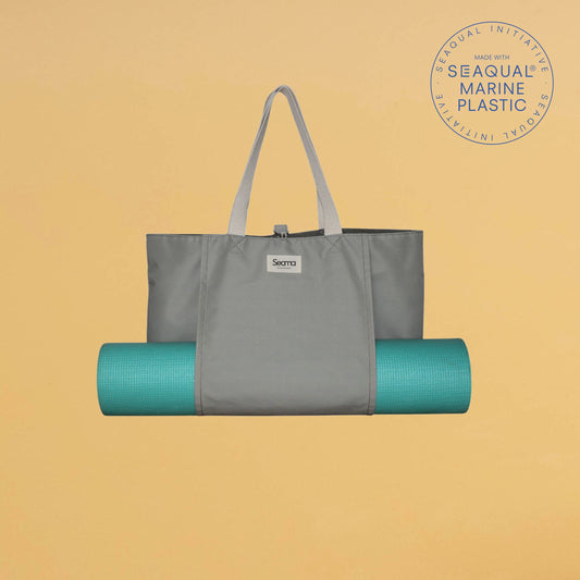 Yoga Bag - TAUPE - sustainable- recycled PET