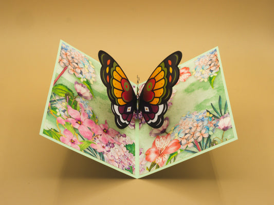 3D Pop-Up Card - Butterfly