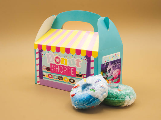 Bath Bomb Sprinkle Donuts - Box of 6 Donuts