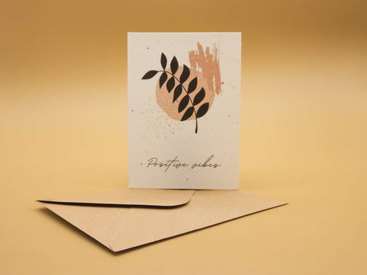 Carte à Planter - Positive Vibes