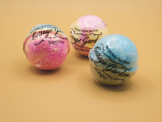 Handmade Bath Bombs - 3 pieces