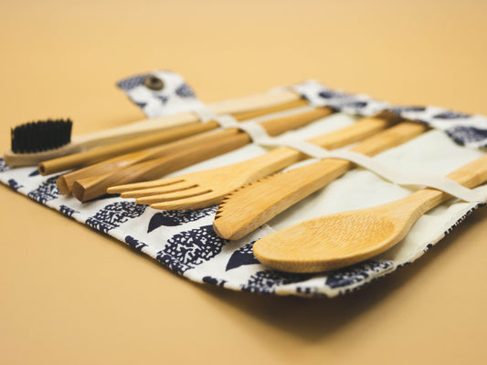 Eco Friendly Bamboo Cutlery Set- 7 pieces